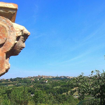 Apartamento Nell'Antica Torre Di Fronte A Siena Exterior foto