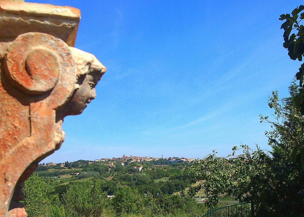 Apartamento Nell'Antica Torre Di Fronte A Siena Exterior foto